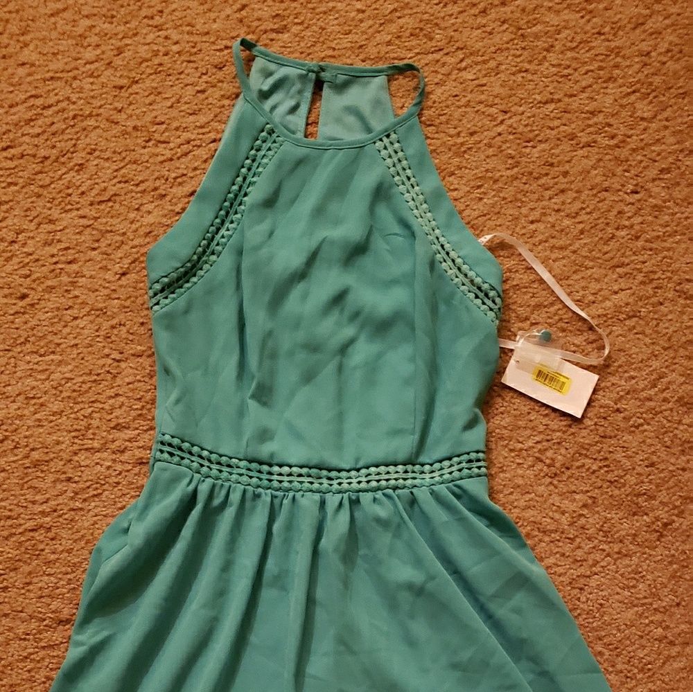 Turquoise Spring Dress
